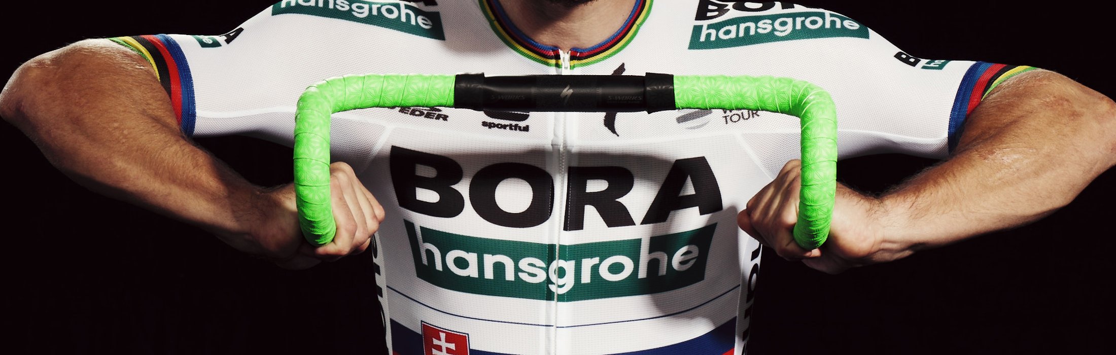 Supacaz Lenkerband mit Bora Hansgrohe Trikot