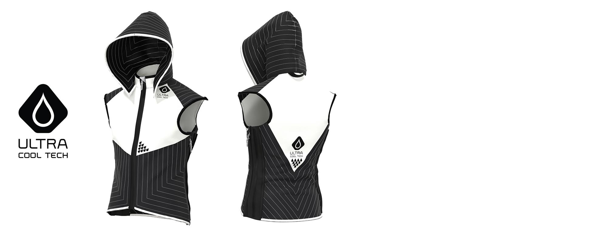 Kühlweste für Radfahrer von Ultra Cool Tech
